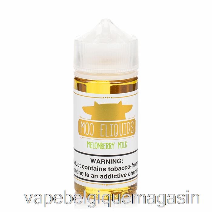 Vape Jetable Melonberry Milk - E-liquides Moo - 100ml 3mg